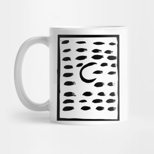 Painting of letter c lowercase Mug